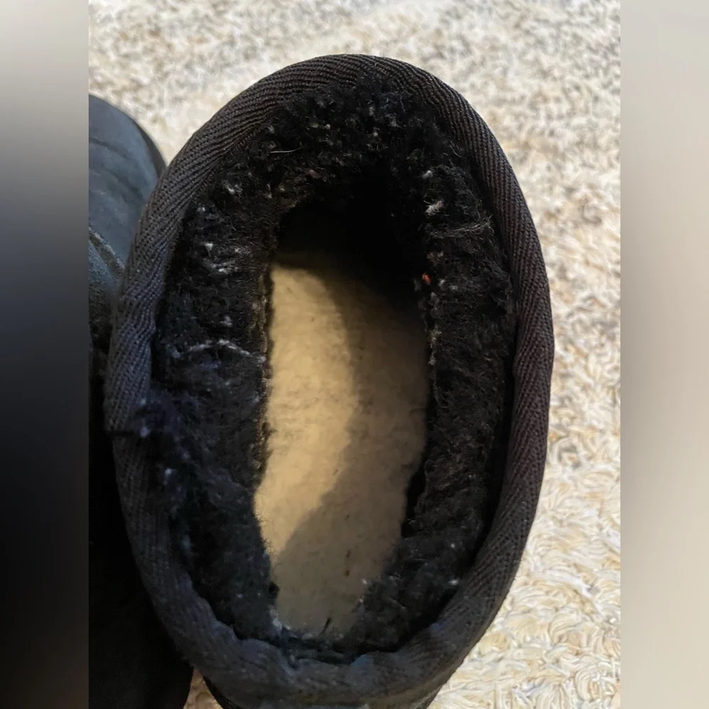 UGG Kids Black Shoes